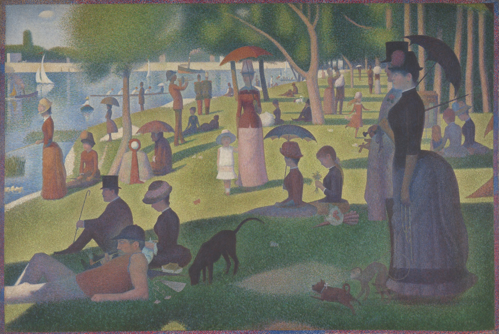 A Sunday Afternoon on the Island of La Grande Jatte by Georges Seurat
