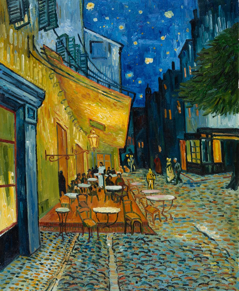 Cafe Terrace at Night by Vincent van Gogh